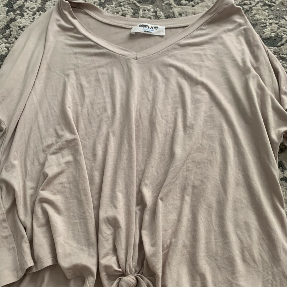 Cream knot top NEVER WORN